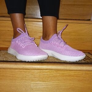 Allbirds Women's Athletic Shoes in Lavender and White